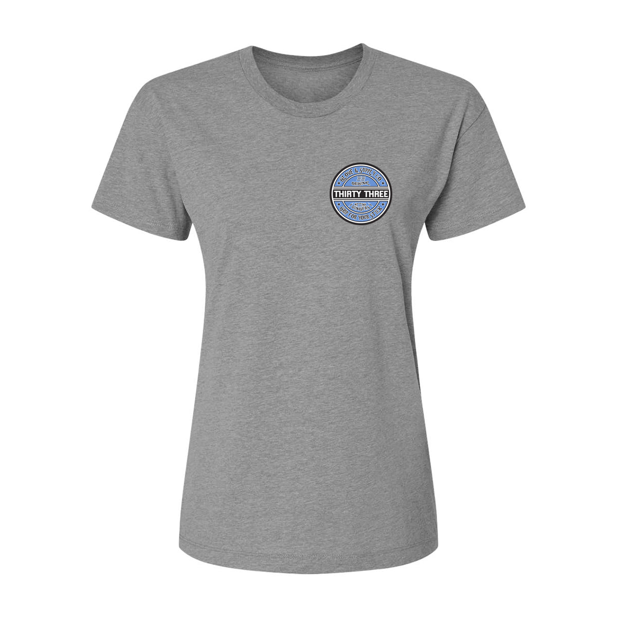 WOMEN'S GRIP FOR YOUR STICK SHORT SLEEVE T - SHIRT - 33 GLOVE AND SUPPLY CO.