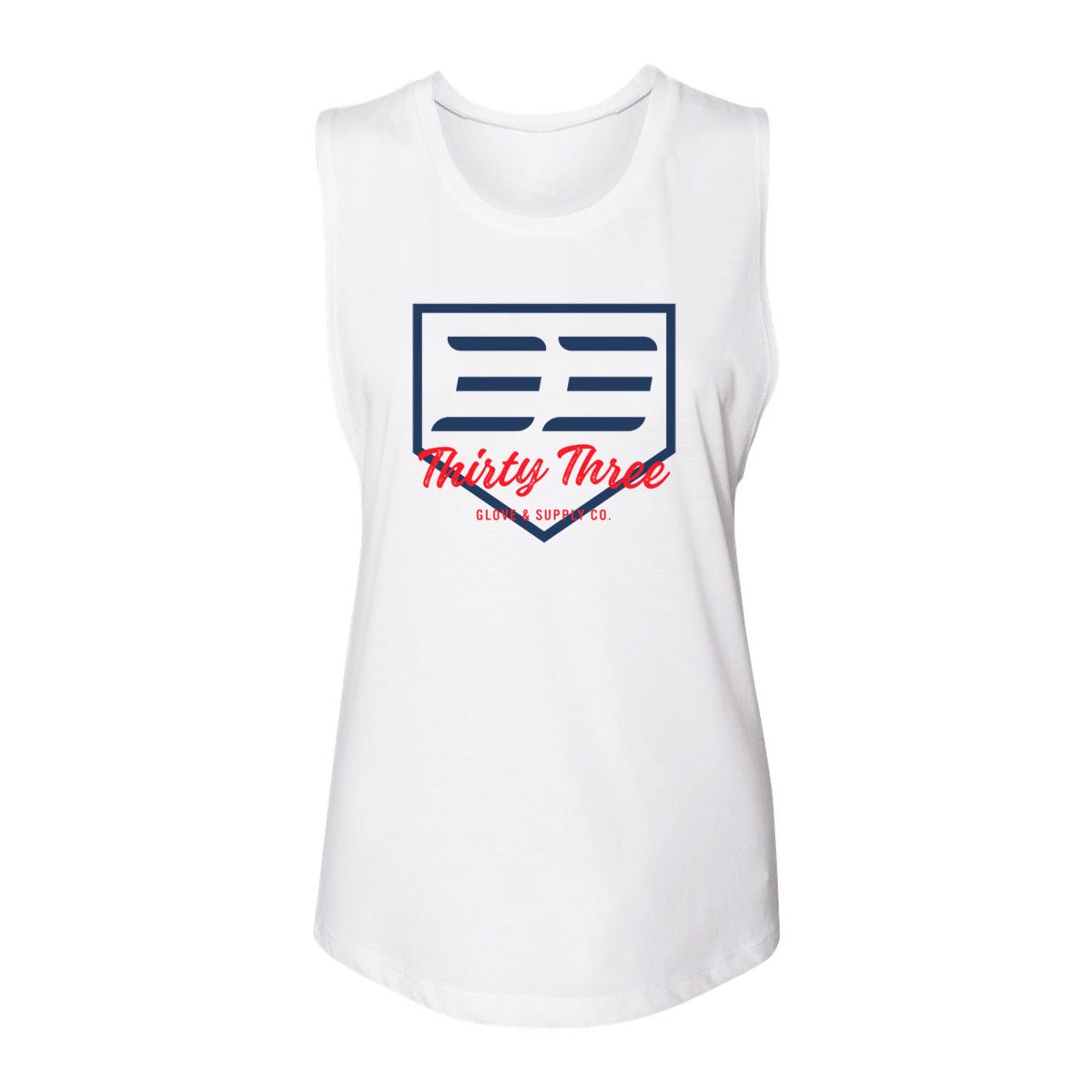 WOMEN'S ICON MUSCLE TANK TOP - 33 GLOVE AND SUPPLY CO.