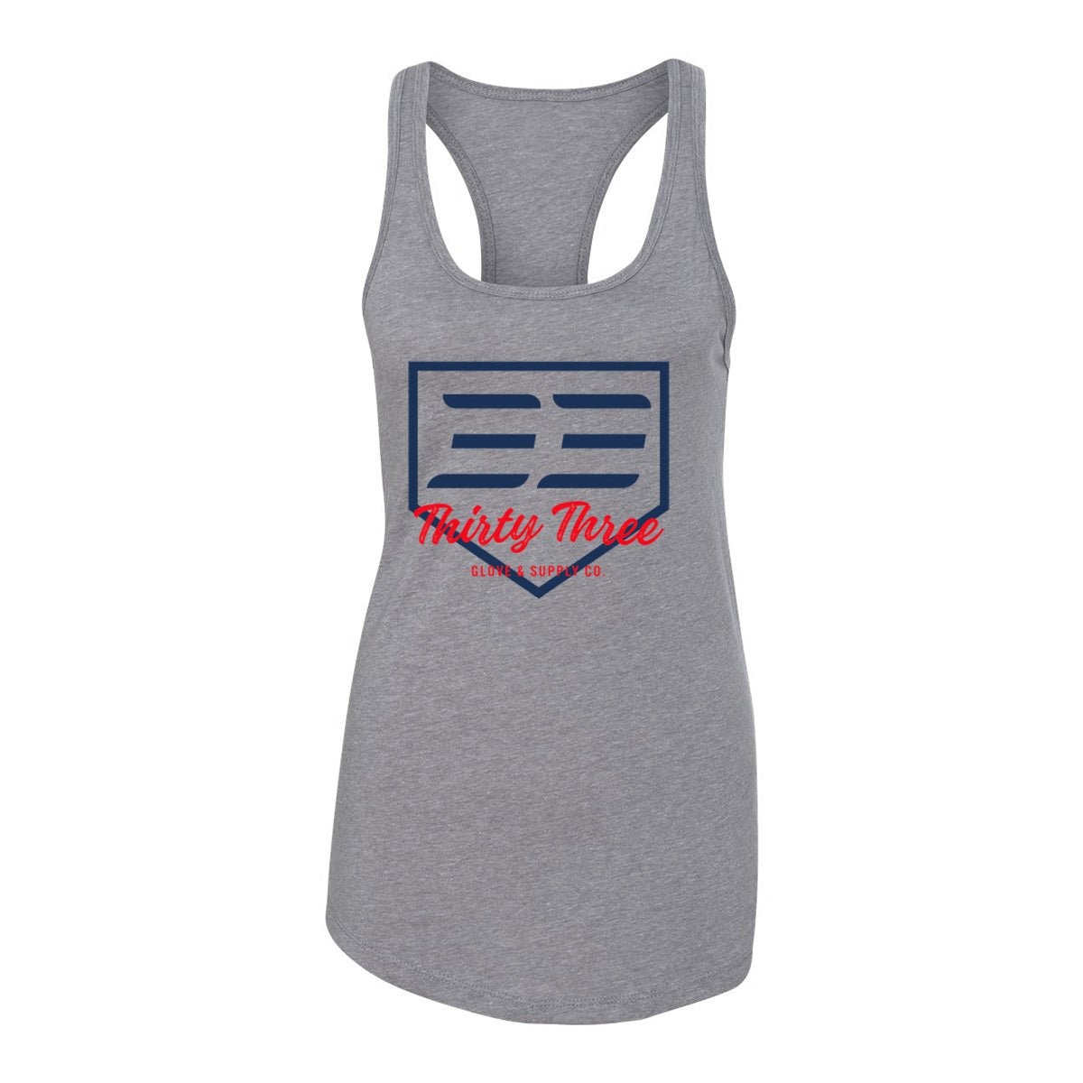 WOMEN'S ICON RACERBACK TANK TOP - 33 GLOVE AND SUPPLY CO.