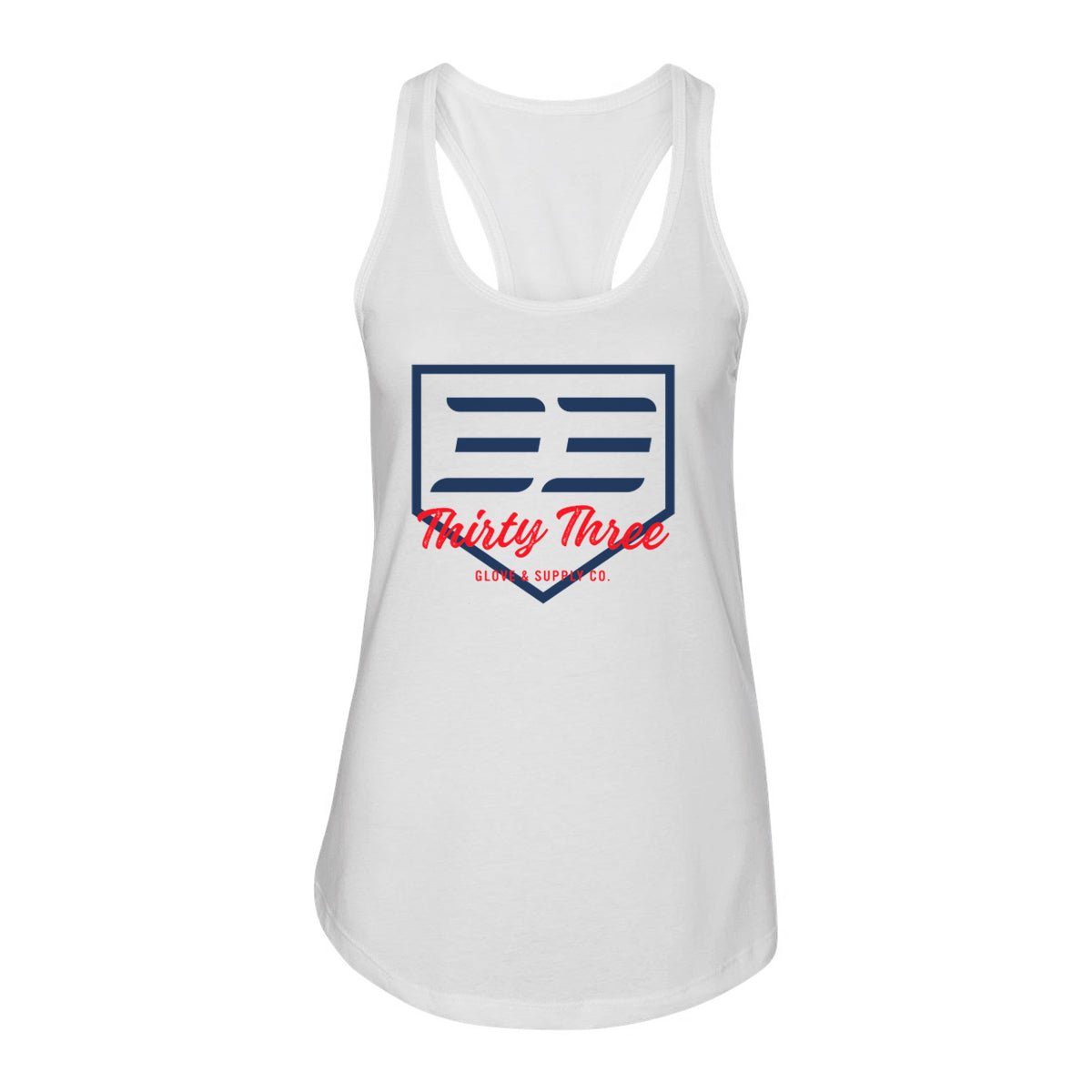 WOMEN'S ICON RACERBACK TANK TOP - 33 GLOVE AND SUPPLY CO.