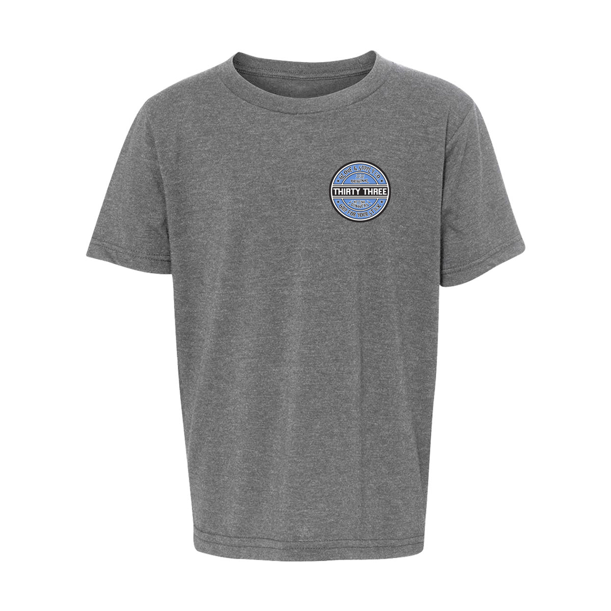 YOUTH GRIP FOR YOUR STICK SHORT SLEEVE T - SHIRT - 33 GLOVE AND SUPPLY CO.