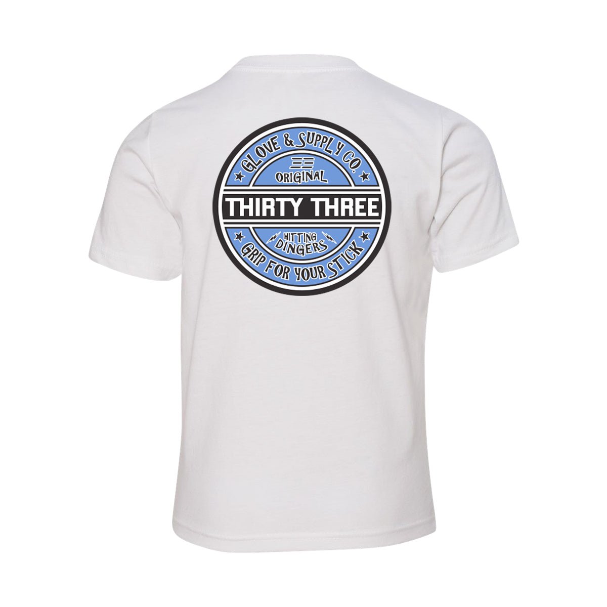YOUTH GRIP FOR YOUR STICK SHORT SLEEVE T - SHIRT - 33 GLOVE AND SUPPLY CO.