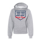 YOUTH ICON MIDWEIGHT HOODIE SWEATSHIRT - 33 GLOVE AND SUPPLY CO. - MIDWEIGHT HOODIE SWEATSHIRT